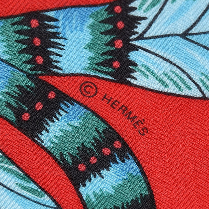 Hermes Cashmere Silk The Savana Dance Shawl 140 4 of 4
