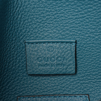 Gucci Soft Calfskin Small Jackie Shoulder Bag Blue 6 of 10