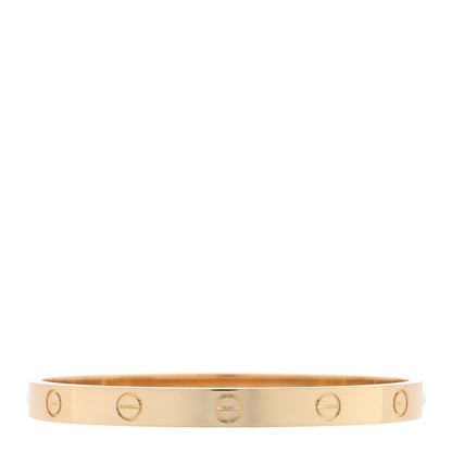 Cartier 18K Yellow Gold LOVE Bracelet 18 1 of 7