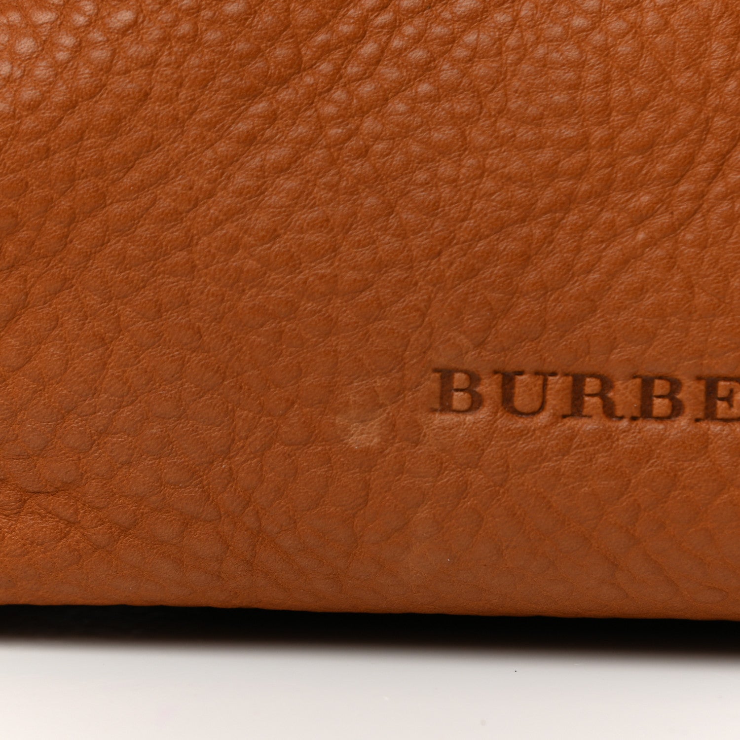 Burberry Grainy Calfskin House Check Small Maidstone Saddle Brown 12 of 13