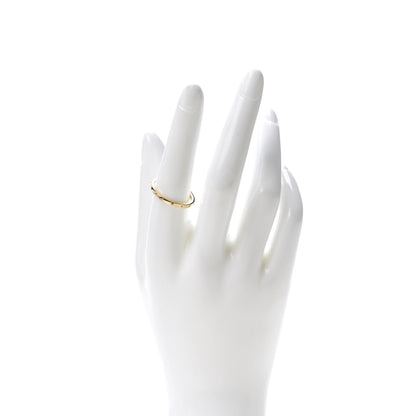 Louis Vuitton 18K Yellow Gold Mini Band Ring 57 8 2 of 6