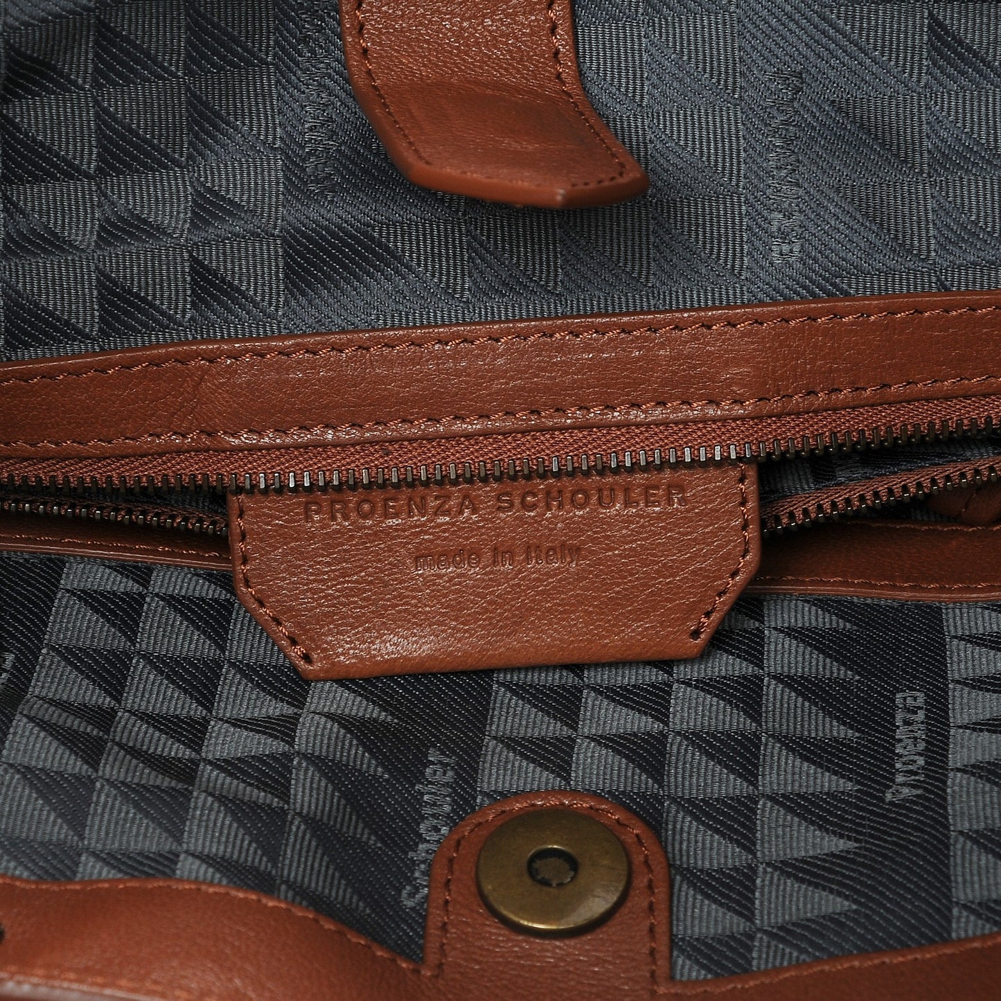 Lambskin PS1 Tote Saddle