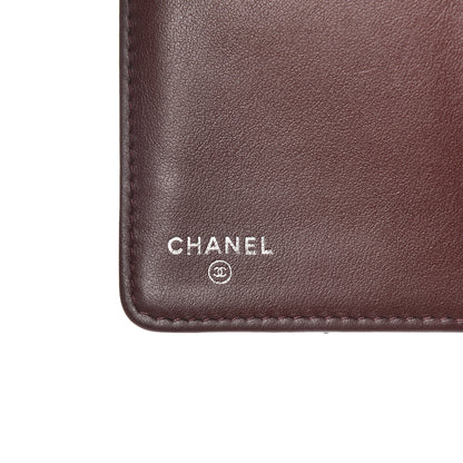 Chanel Caviar Quilted Yen Wallet Black 6 of 8