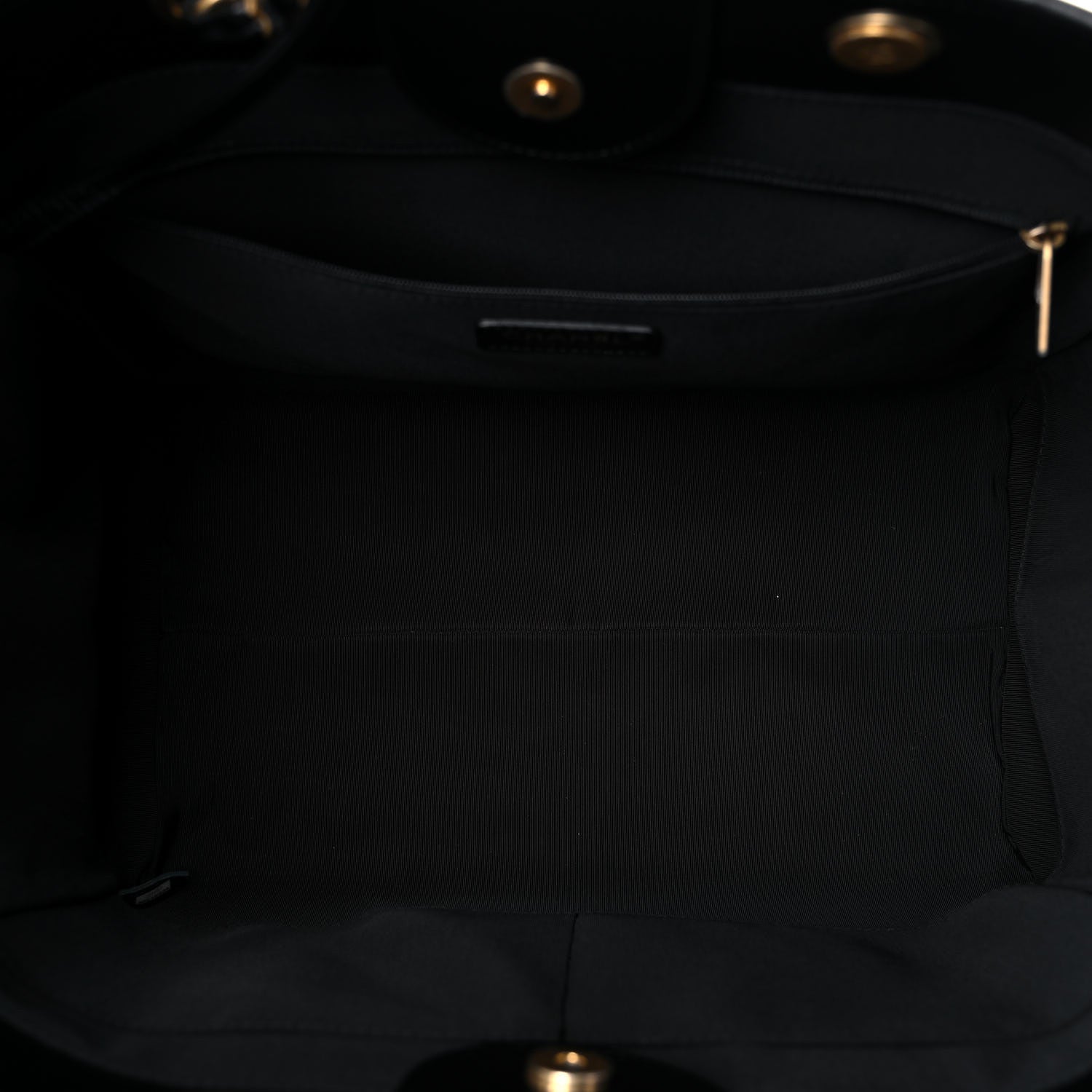 Chanel Aged Calfskin Medium Charms Deauville Tote Black 5 of 16
