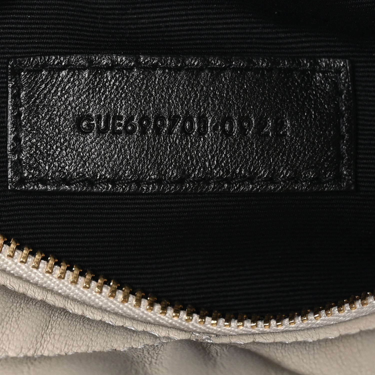 Saint Laurent Lambskin Monogram Mini Sade Tube Bag Vintage White 7 of 11