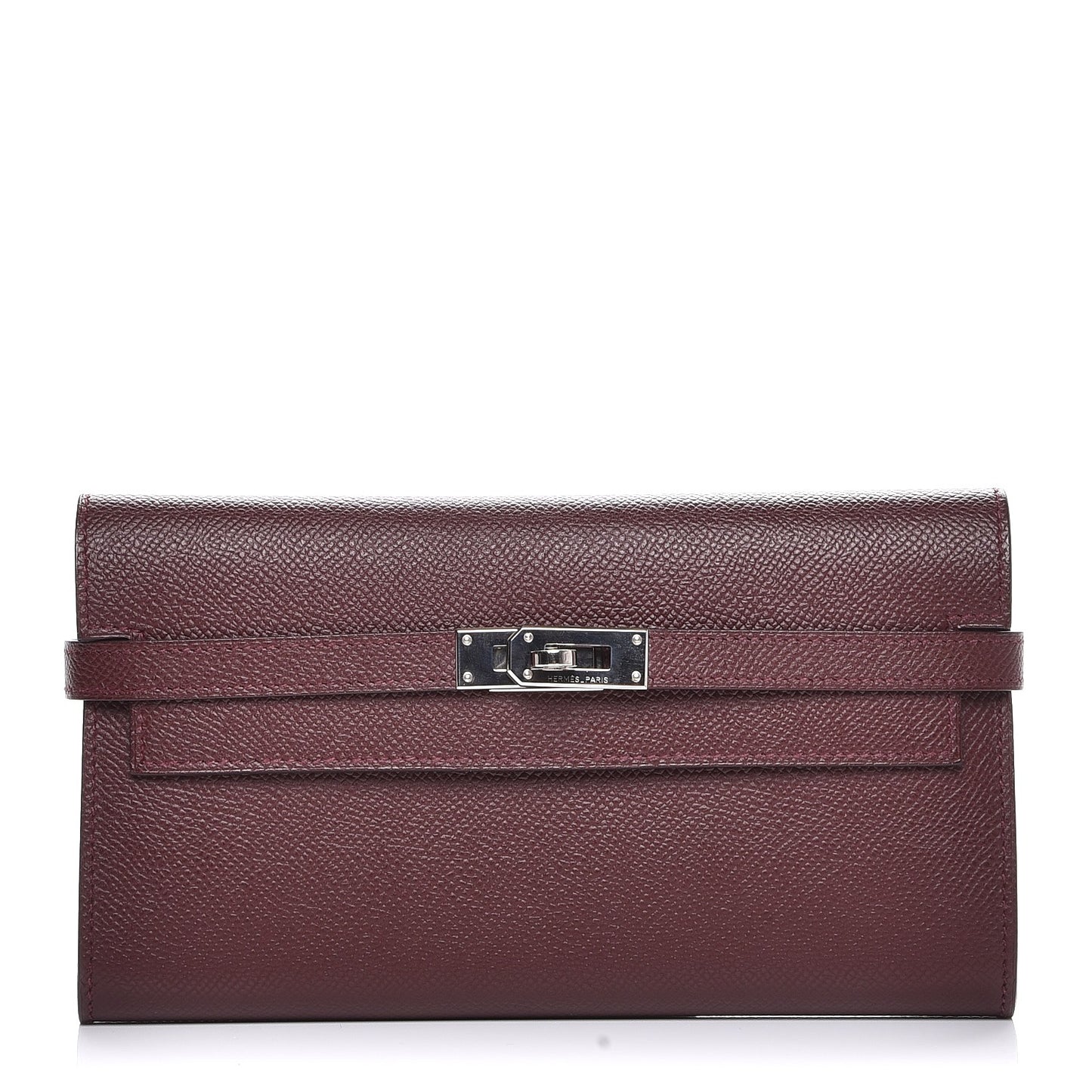 Epsom Kelly Longue Wallet Bordeaux