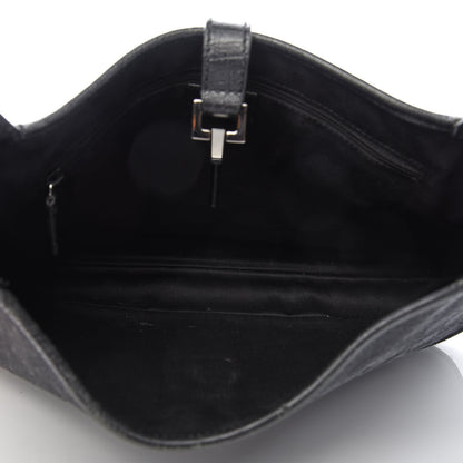 Gucci Monogram Small Jackie O Hobo Black 5 of 11