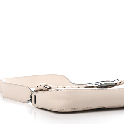 Fendi Vitello Dolce Lace Up Baguette Camelia 6 of 10
