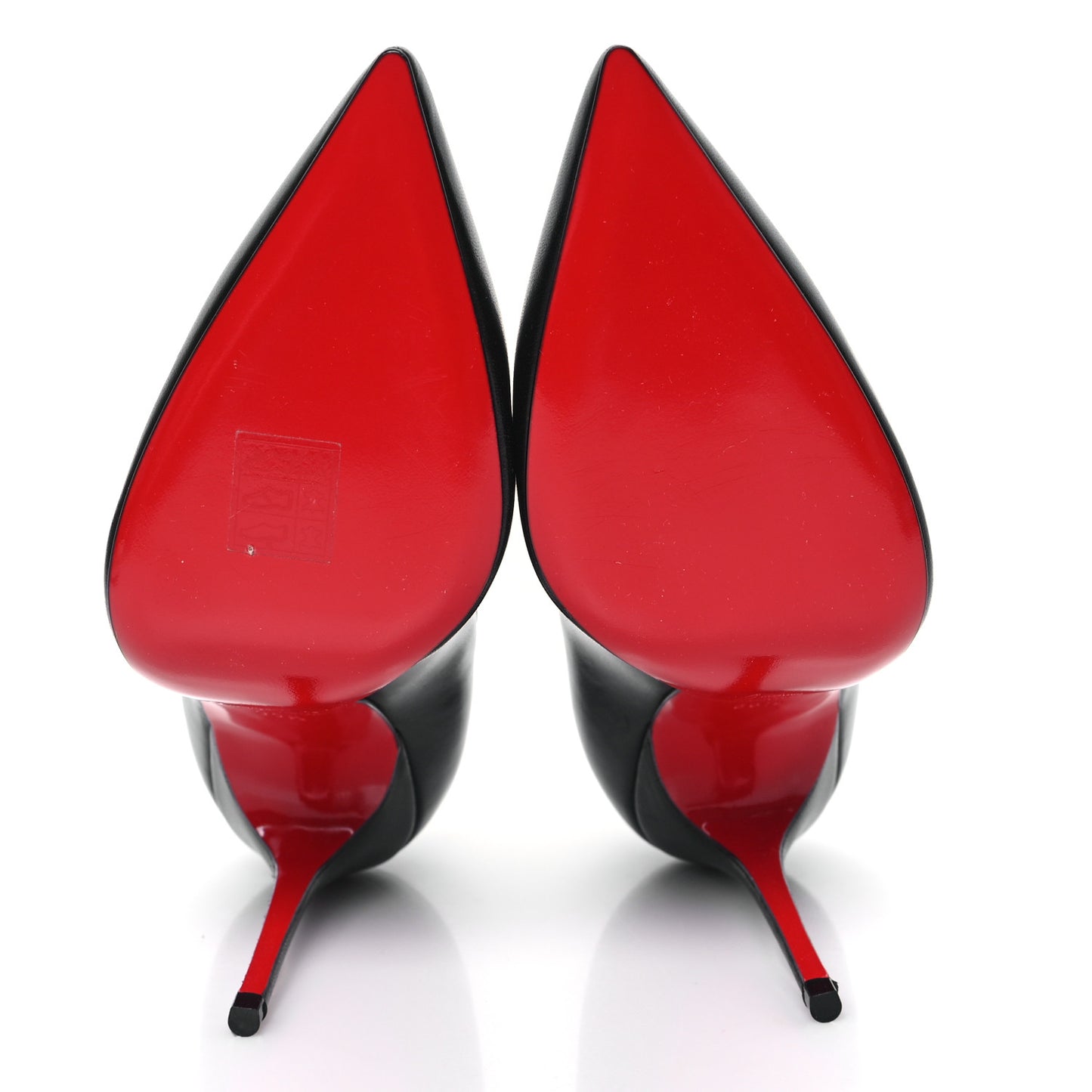 Shiny Nappa Kate 100 Pumps 35.5 Black