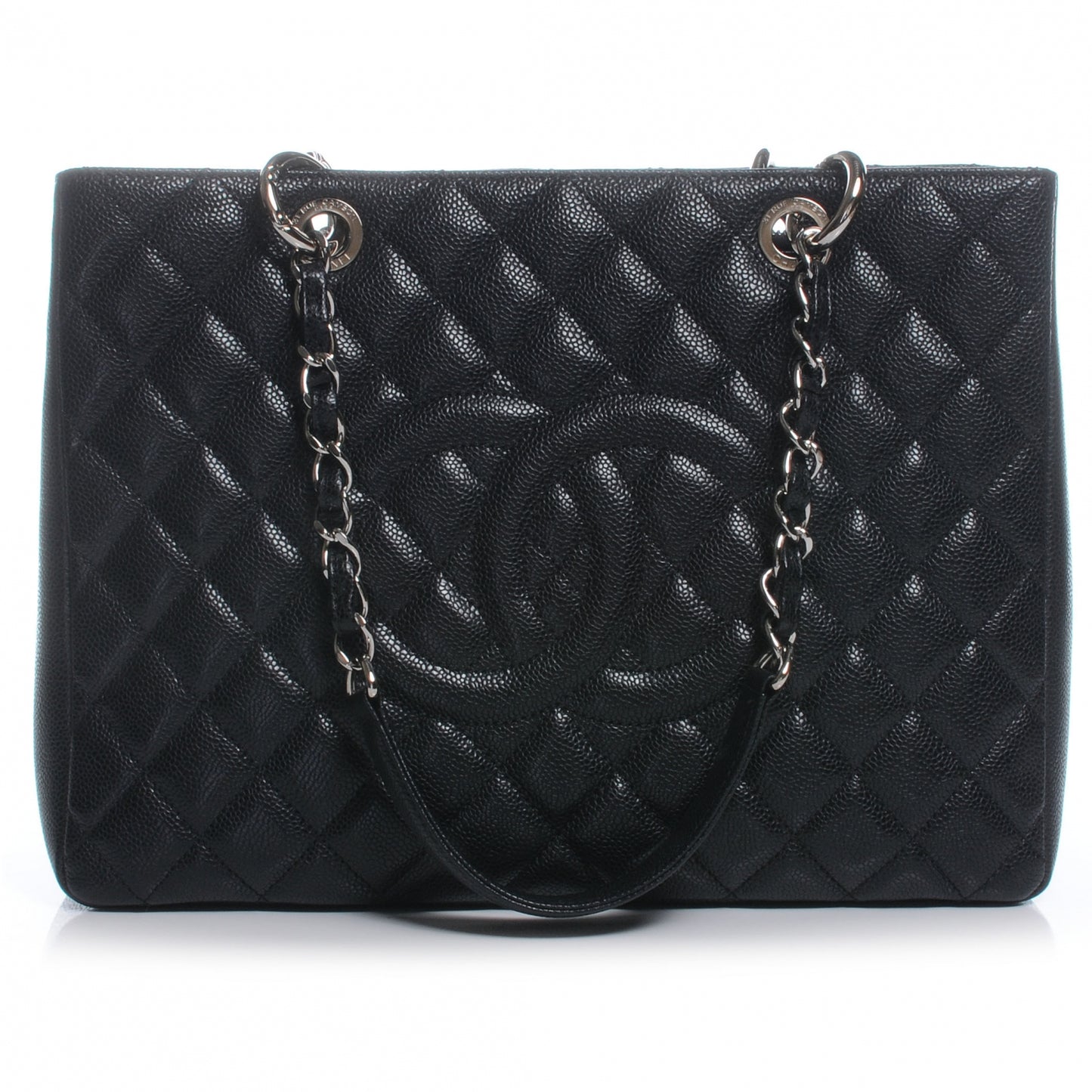 Caviar Grand Shopping Tote GST Black