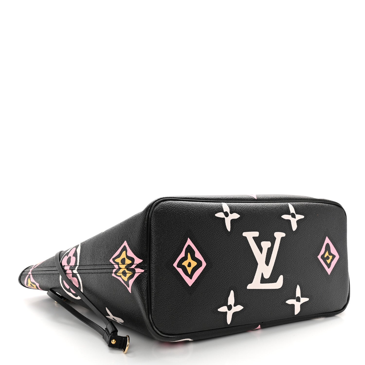 Louis Vuitton Monogram Giant Wild at Heart Neverfull MM Black 5 of 11