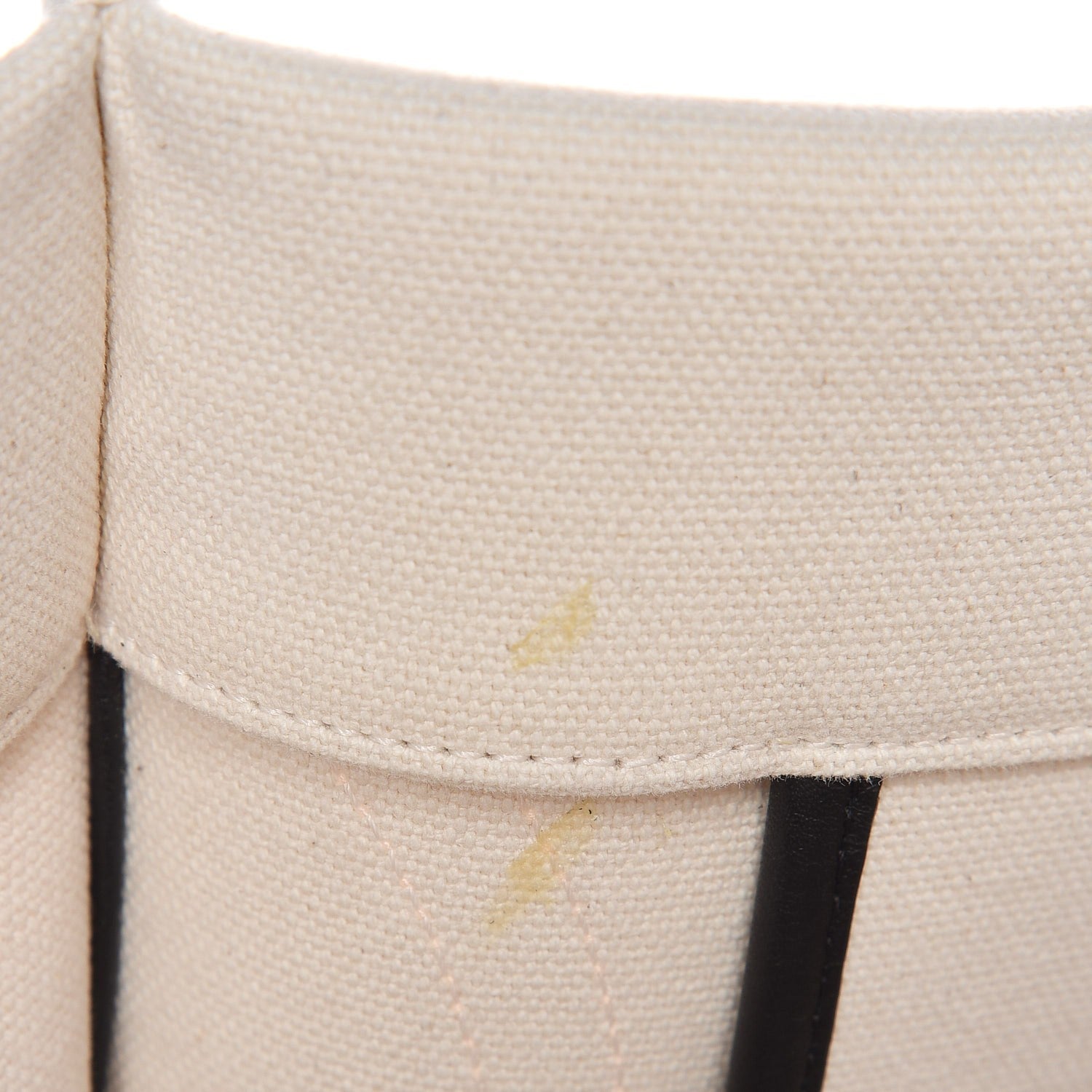 Celine Cotton Canvas Medium Phantom Luggage White 7 of 7