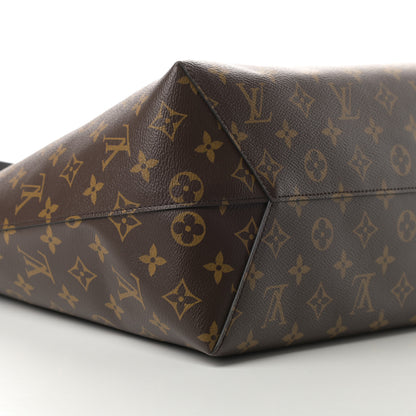 Louis Vuitton Monogram Flower Hobo Black 10 of 14