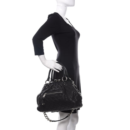 Marc Jacobs Calfskin Quilted Stam Black 3 of 18