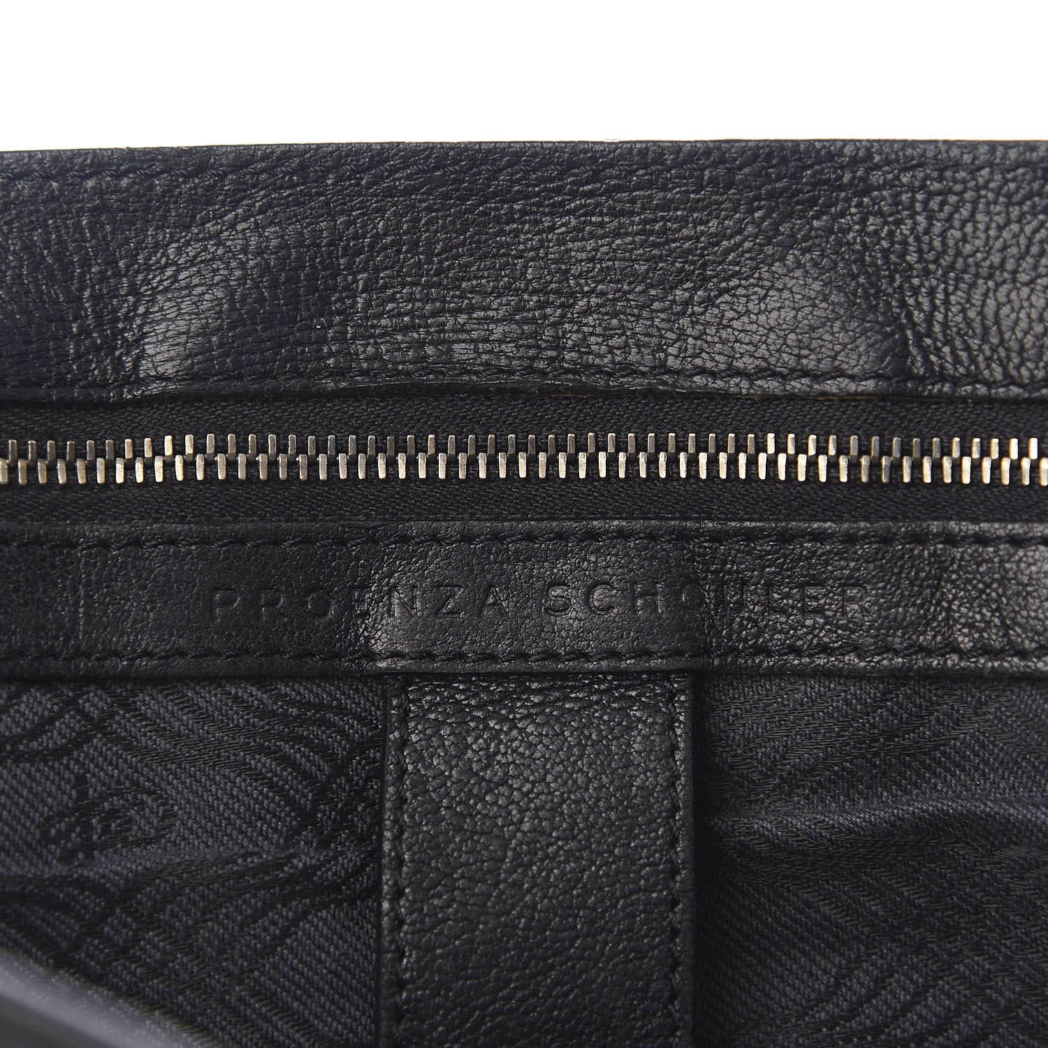 Proenza Schouler Lambskin Medium PS1 Satchel Black 6 of 9