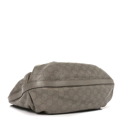Gucci Guccissima Medium Scarlett Stud Tote Grey 4 of 10