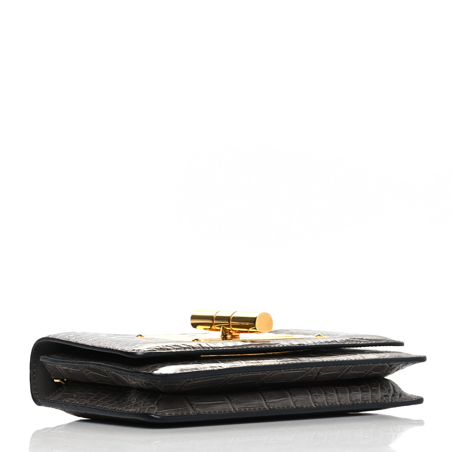 Tom Ford Alligator Natalia Bag Graphite 4 of 12