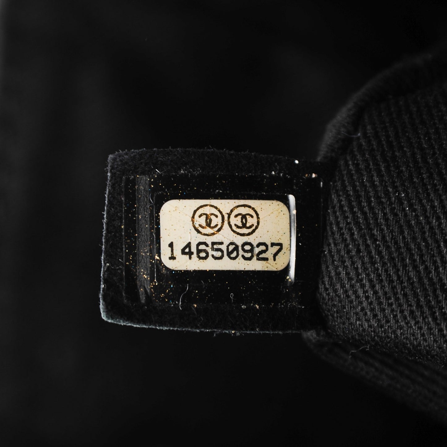 Calfskin Quilted In the Business Flap Bag Black