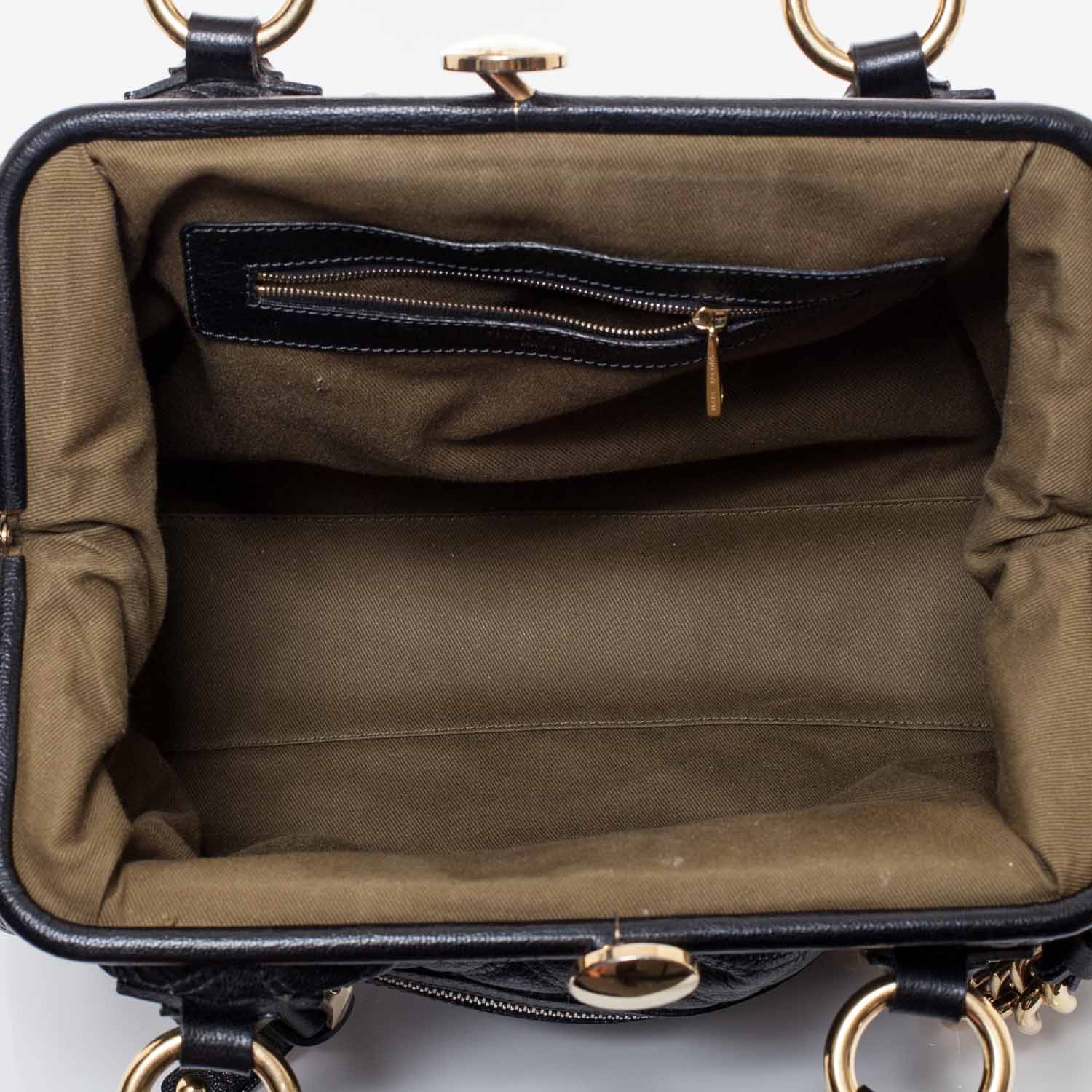 Marc Jacobs Quilted Leather Stam Black 8 of 11