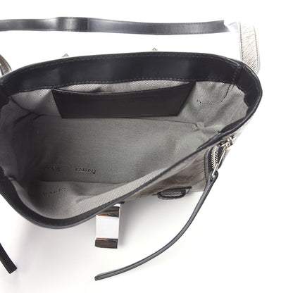 Proenza Schouler Crinkled Calfskin PS1 Mini Zip Crossbody Smoke 4 of 8