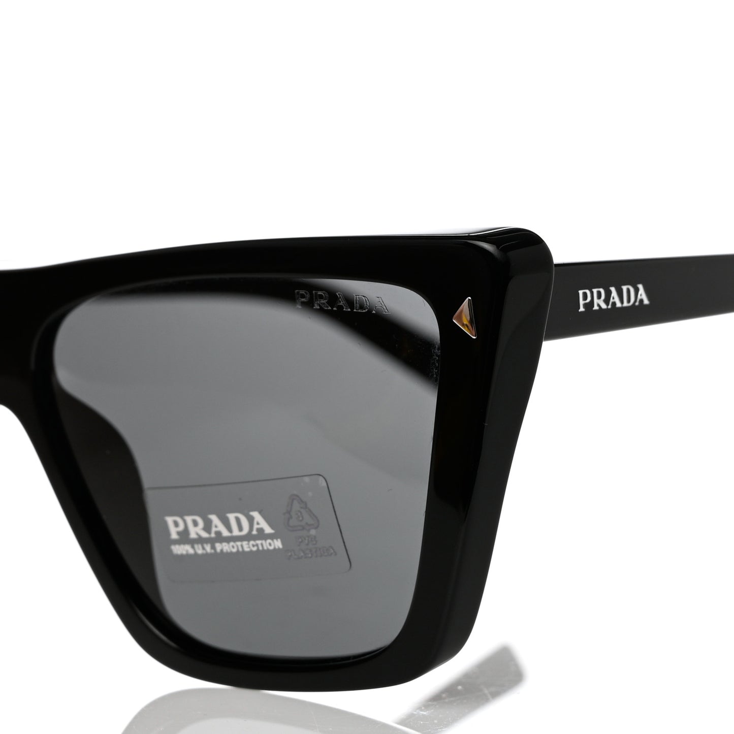 Acetate Sunglasses SPR 21Z Black