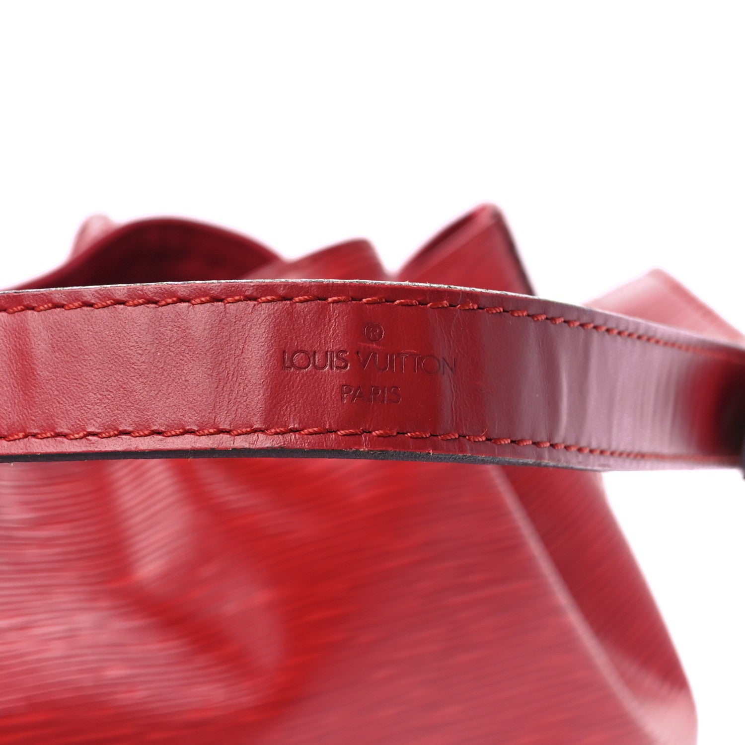 Louis Vuitton Epi Petit Noe Castillan Red 7 of 12