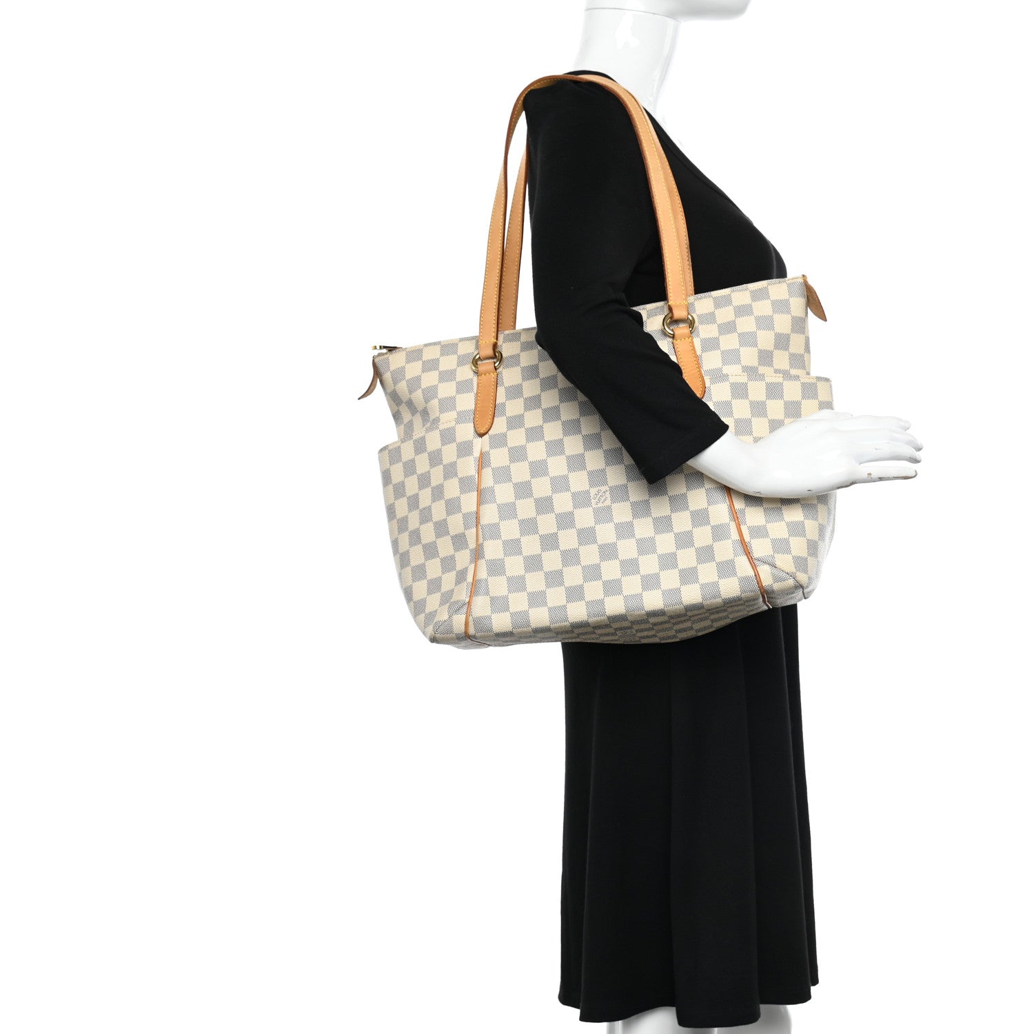 Louis Vuitton Damier Azur Totally MM 2 of 11