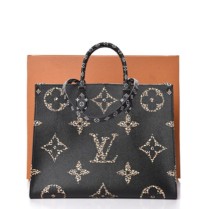 Louis Vuitton Monogram Giant Jungle Onthego GM Black 11 of 11