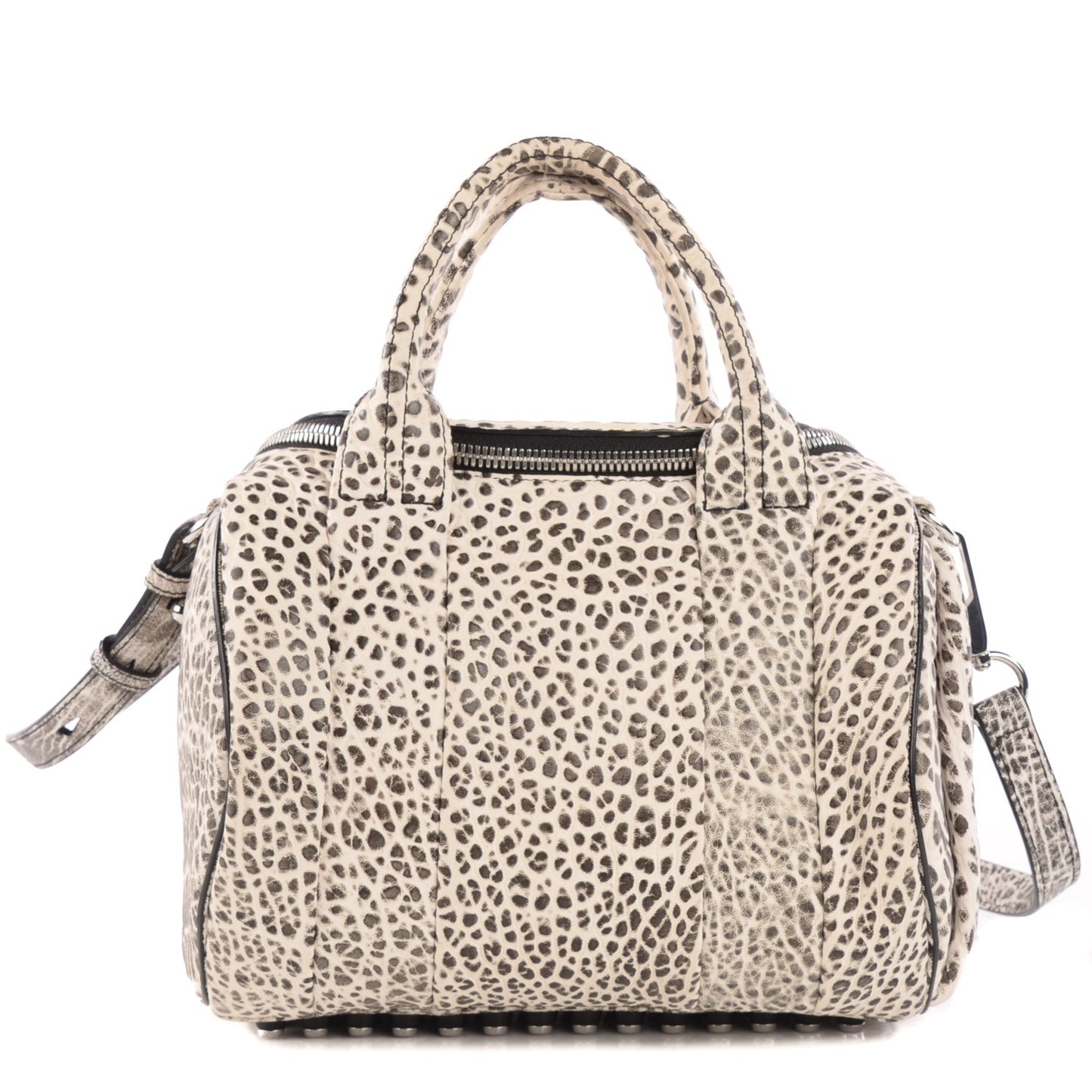 Pebbled Lambskin Rockie Dumbo Silver