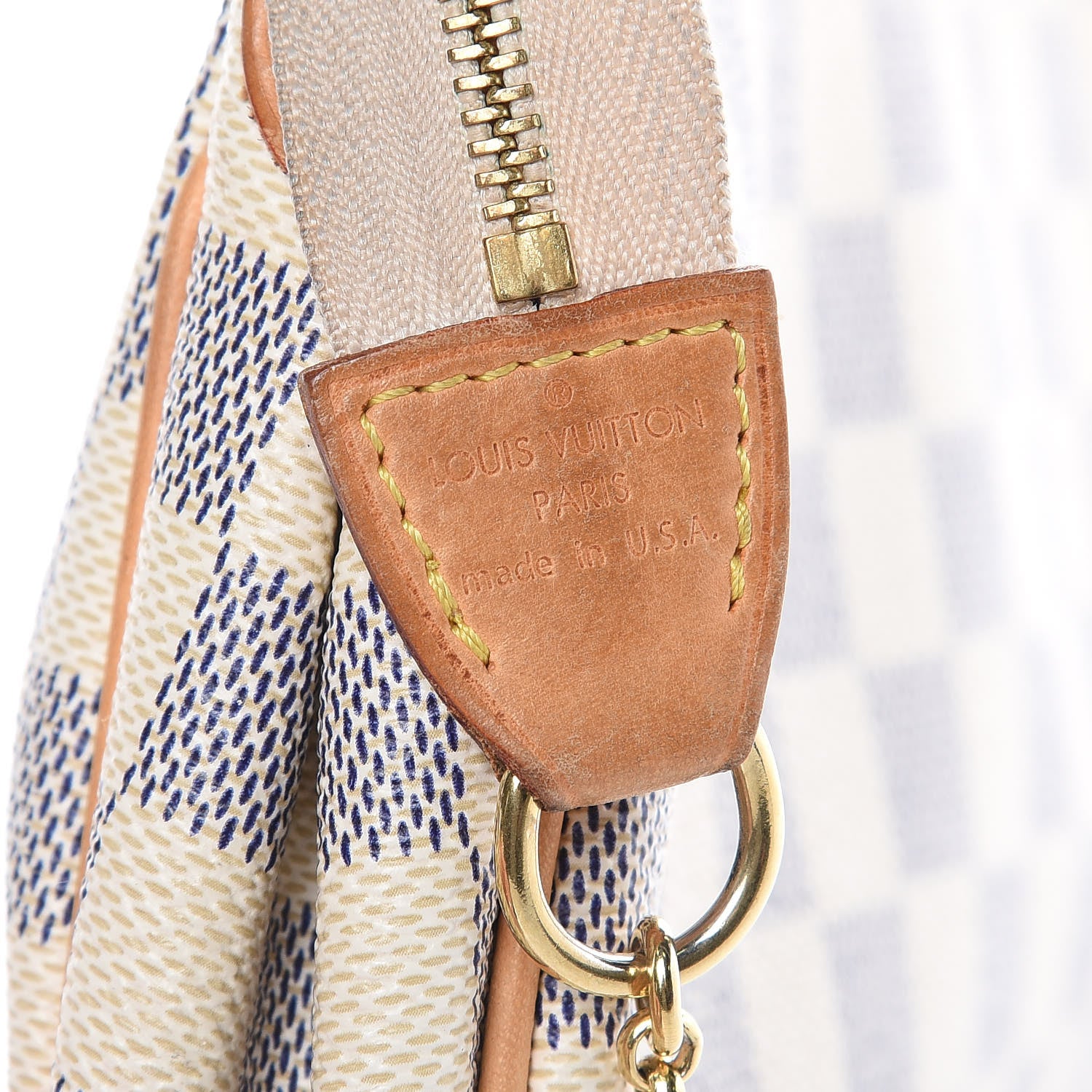 Louis Vuitton Damier Azur Eva Clutch 7 of 14