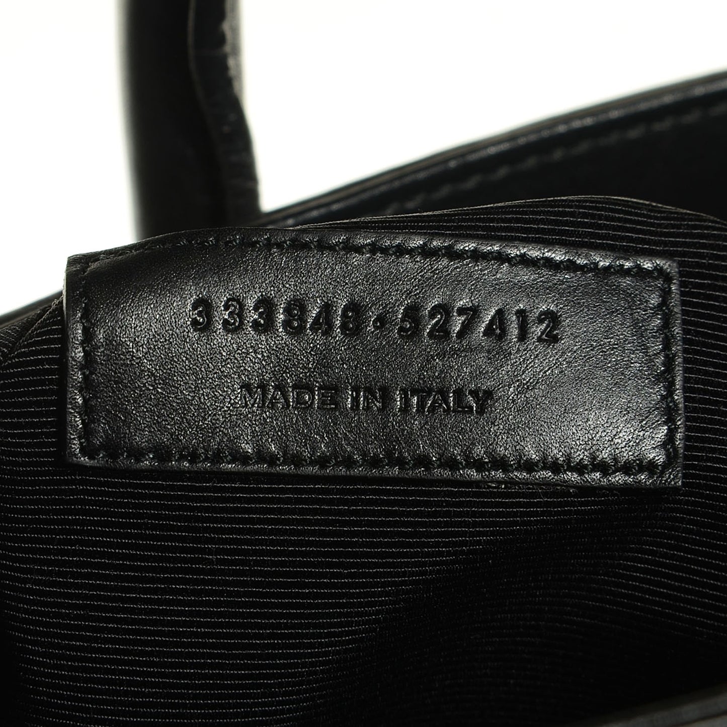 Calfskin Studded Sac De Jour Small Black