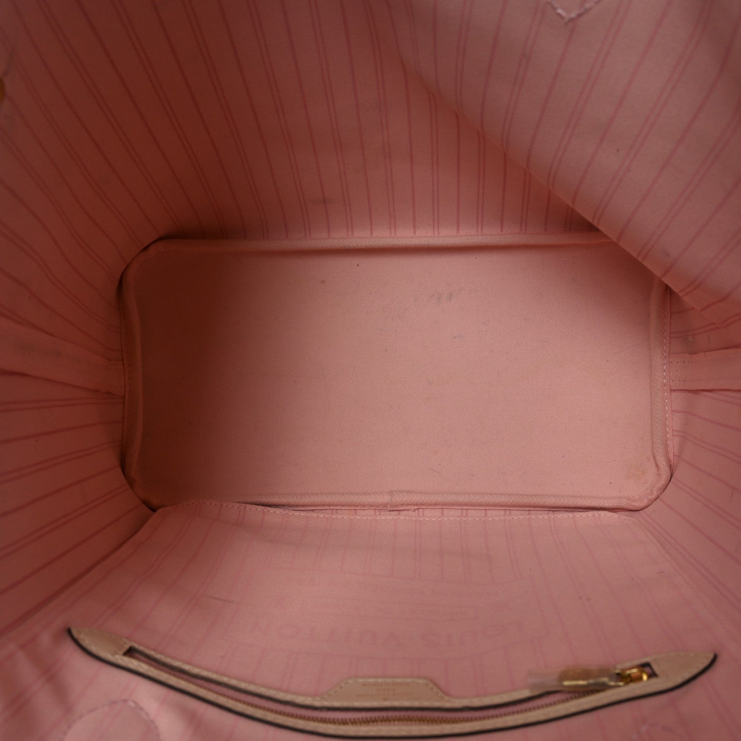 Louis Vuitton Damier Azur Braided Neverfull MM Pink 5 of 10
