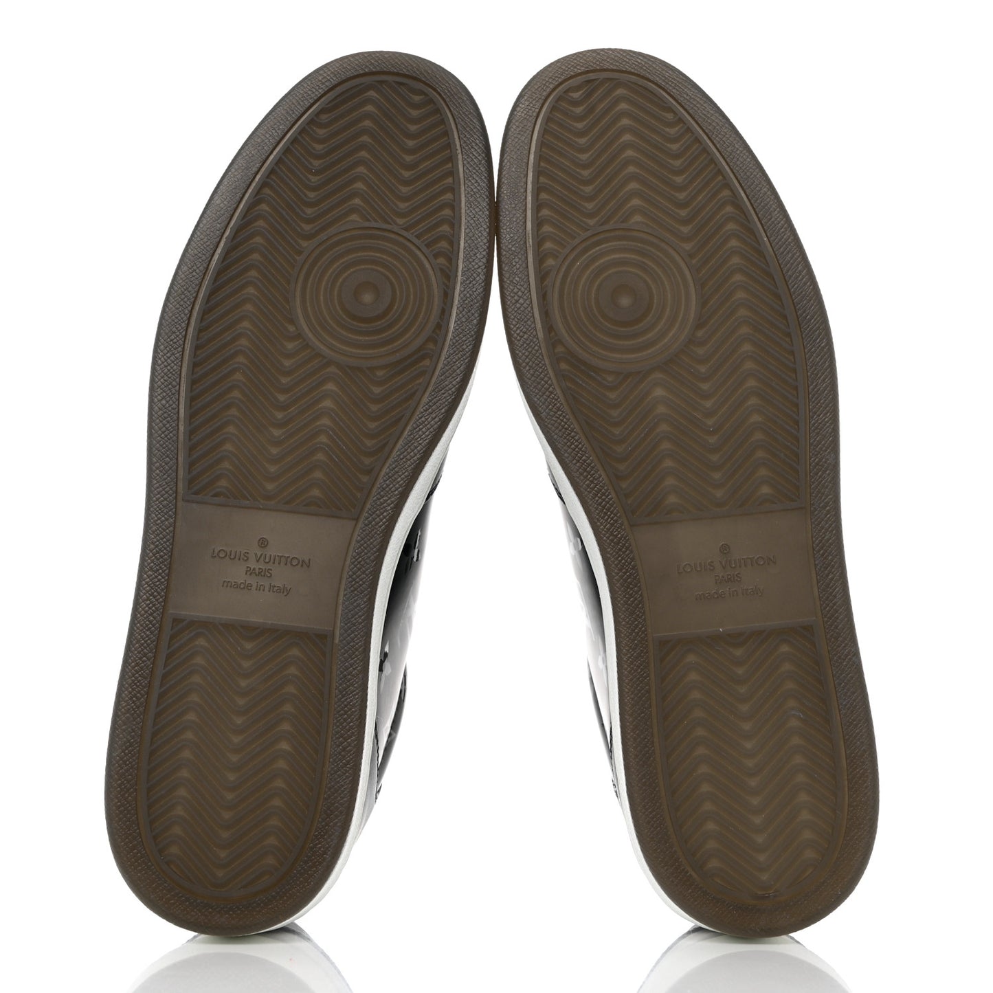Calfskin Monogram Mens Rivoli Sneakers 9 Black