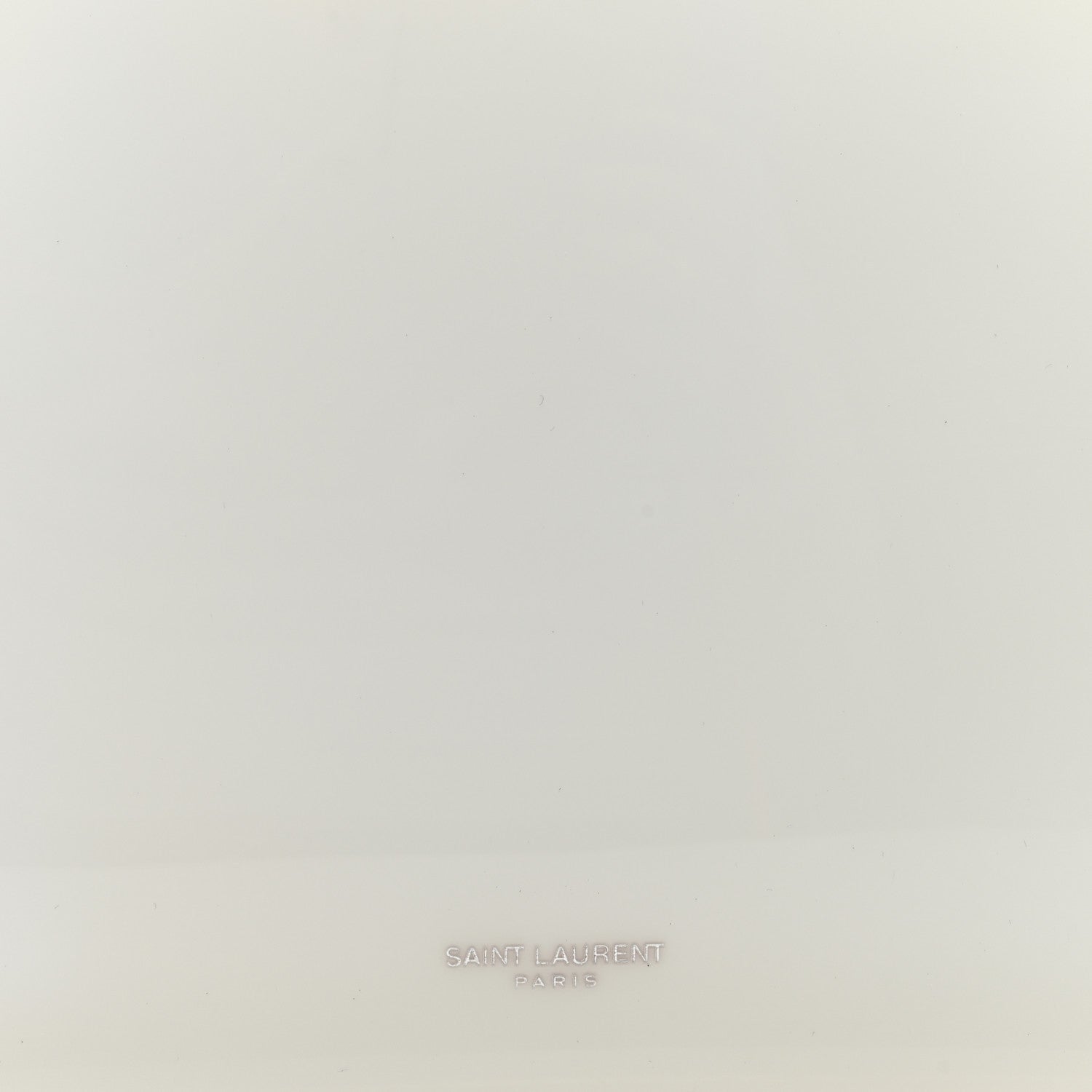 Saint Laurent Vinyl Le-Anne Marie Shoulder Bag White Powder 7 of 9