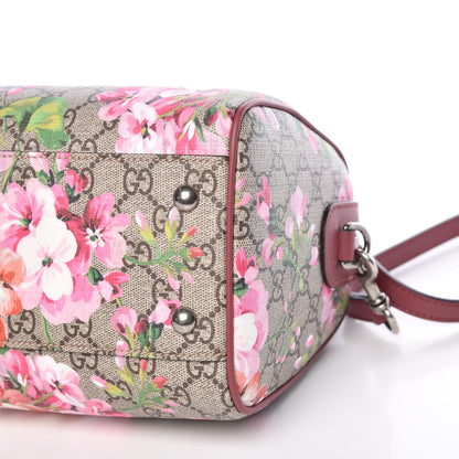 Gucci GG Supreme Monogram Blooms Small Boston Beige Multicolor Dry Rose 11 of 11