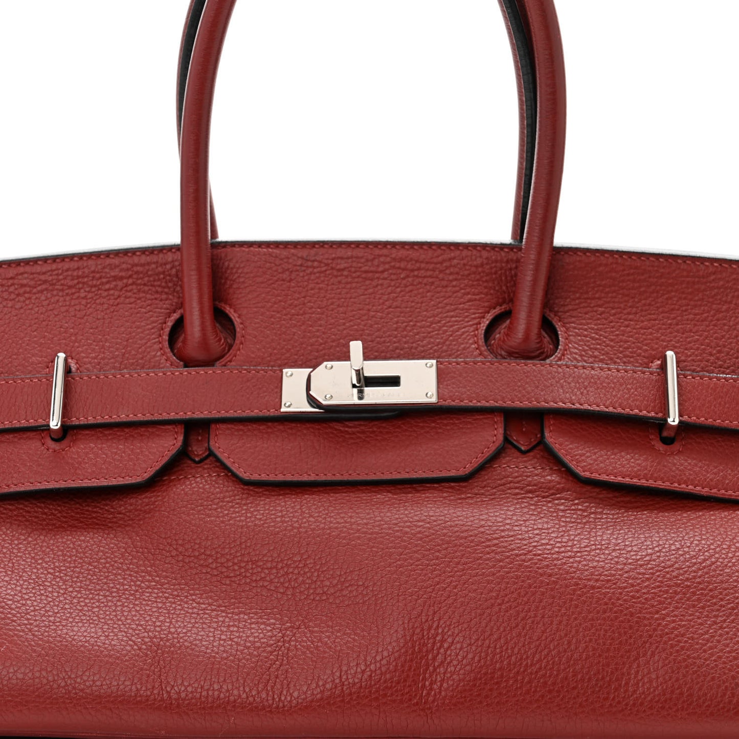 Taurillon Clemence JPG Birkin 42 Rouge H