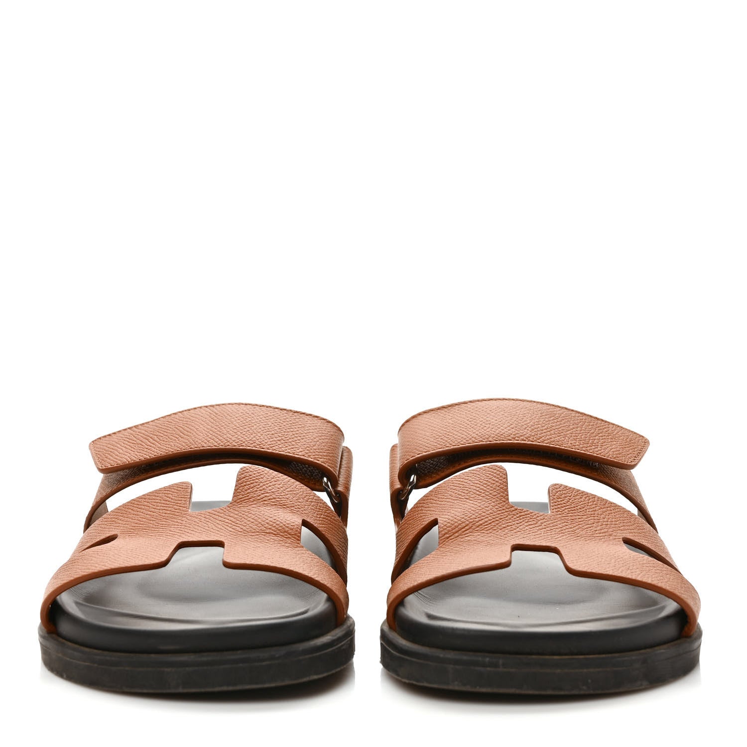 Hermes Epsom Womens Chypre Sandals 36 Natural 2 of 10