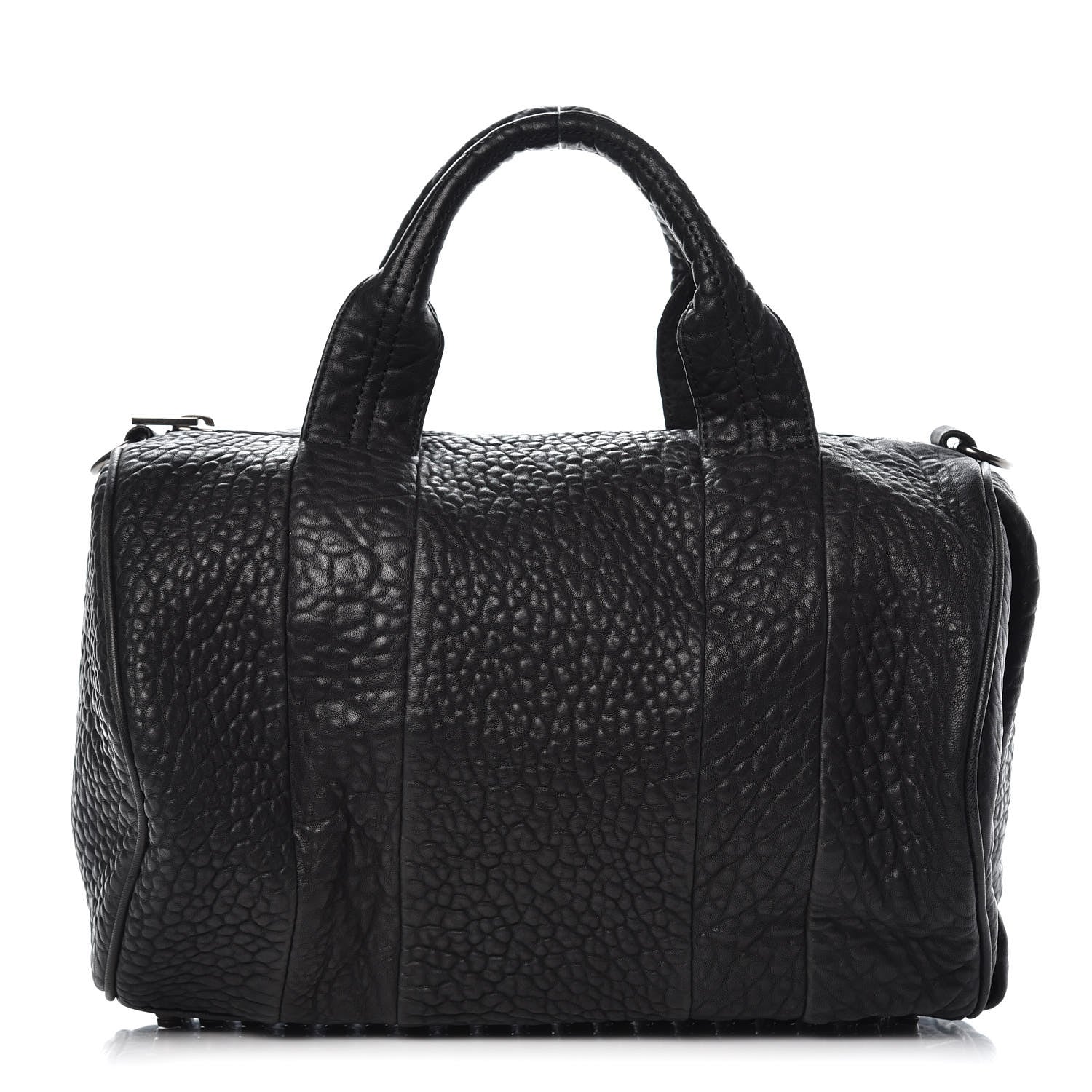 Alexander Wang Pebbled Lambskin Rocco Black Nickel Hardware 1 of 9