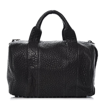 Alexander Wang Pebbled Lambskin Rocco Black Nickel Hardware 1 of 9