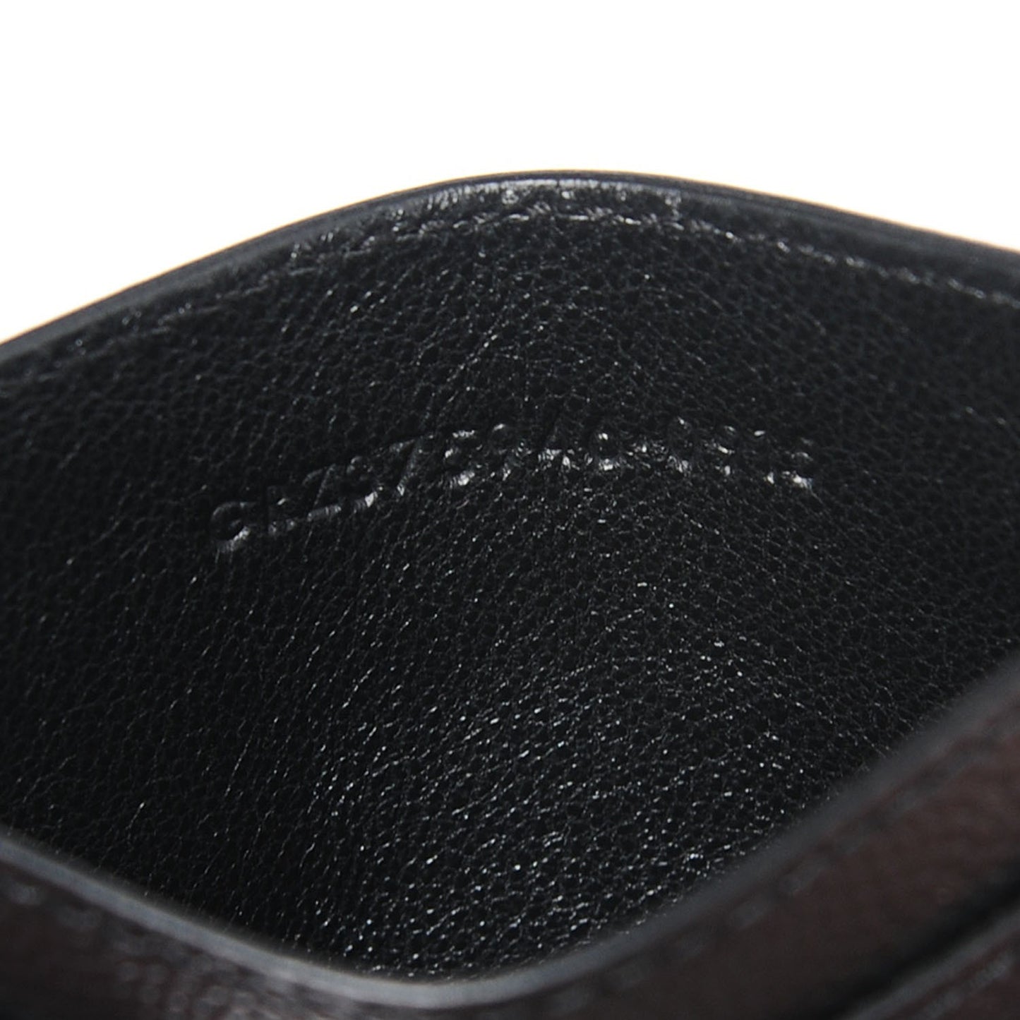 Grain De Poudre Card Case Black