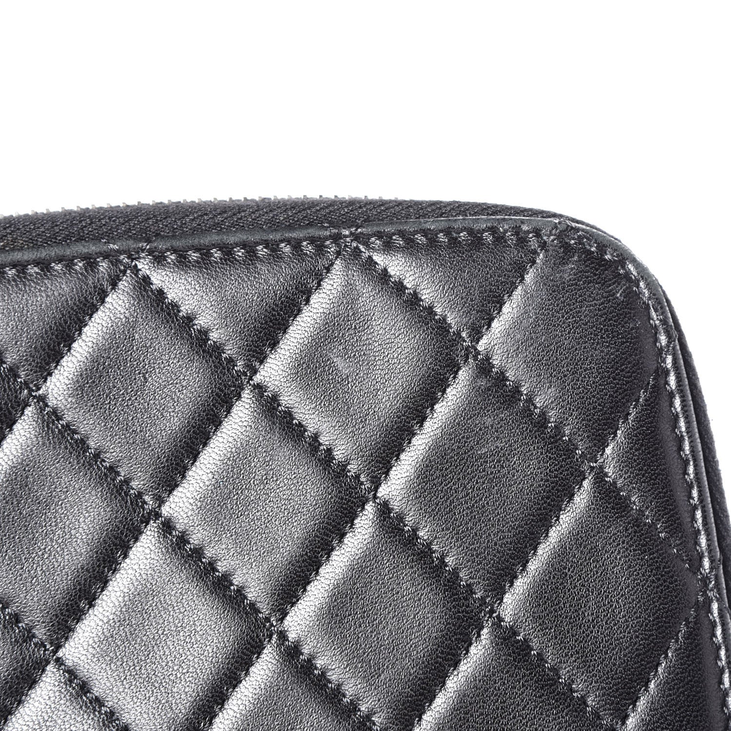 Chanel Lambskin Quilted New Mini Flap Black 10 of 11
