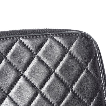 Chanel Lambskin Quilted New Mini Flap Black 10 of 11