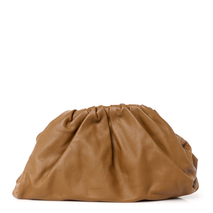 Bottega Veneta Smooth Butter Calf The Pouch Oversized Clutch Teak 1 of 11