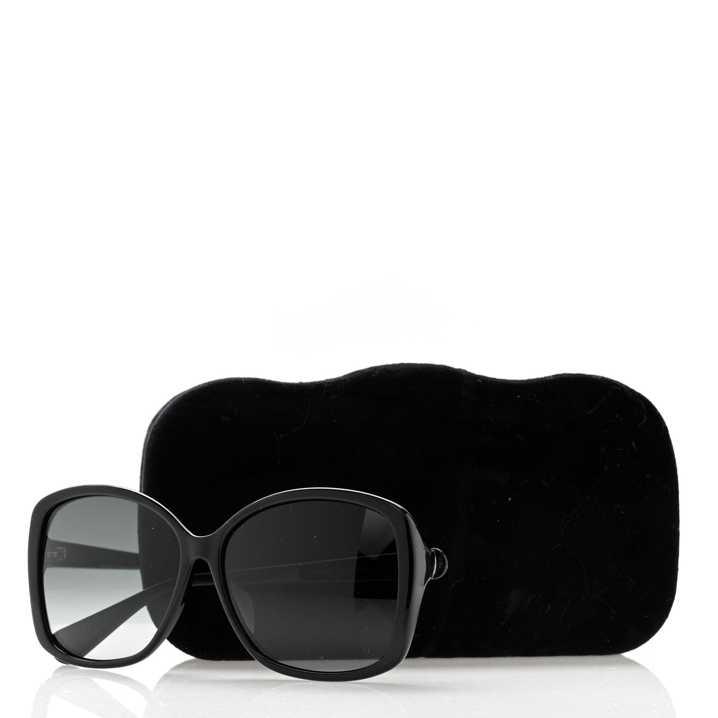 Acetate Square Frame Sunglasses GG0950SA Black
