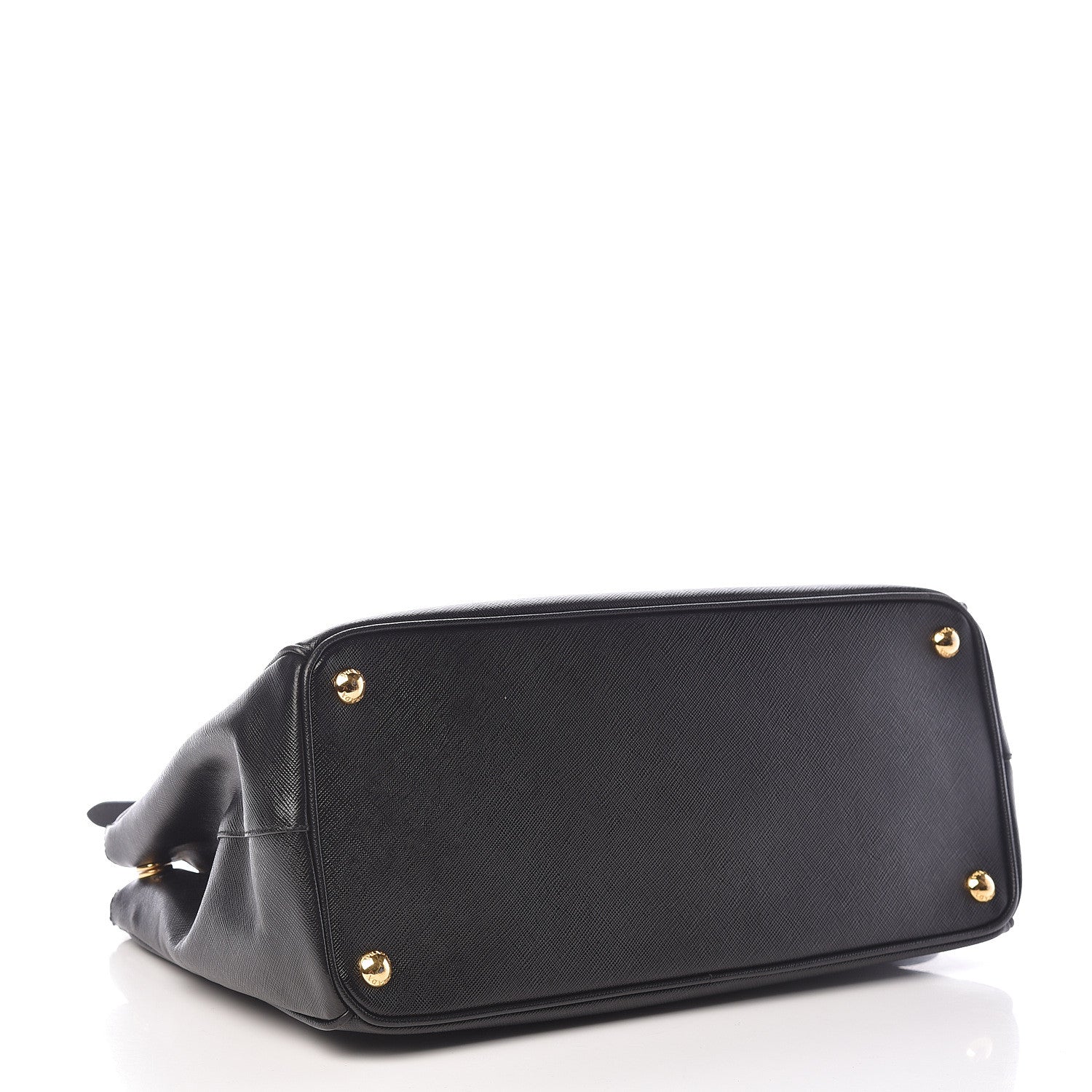 Prada Saffiano Medium Galleria Double Zip Tote Black 4 of 12