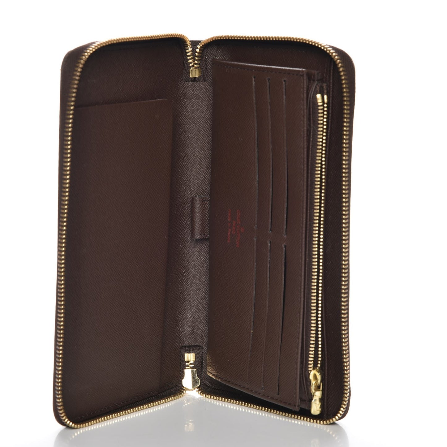 Damier Ebene Zippy Organizer Wallet