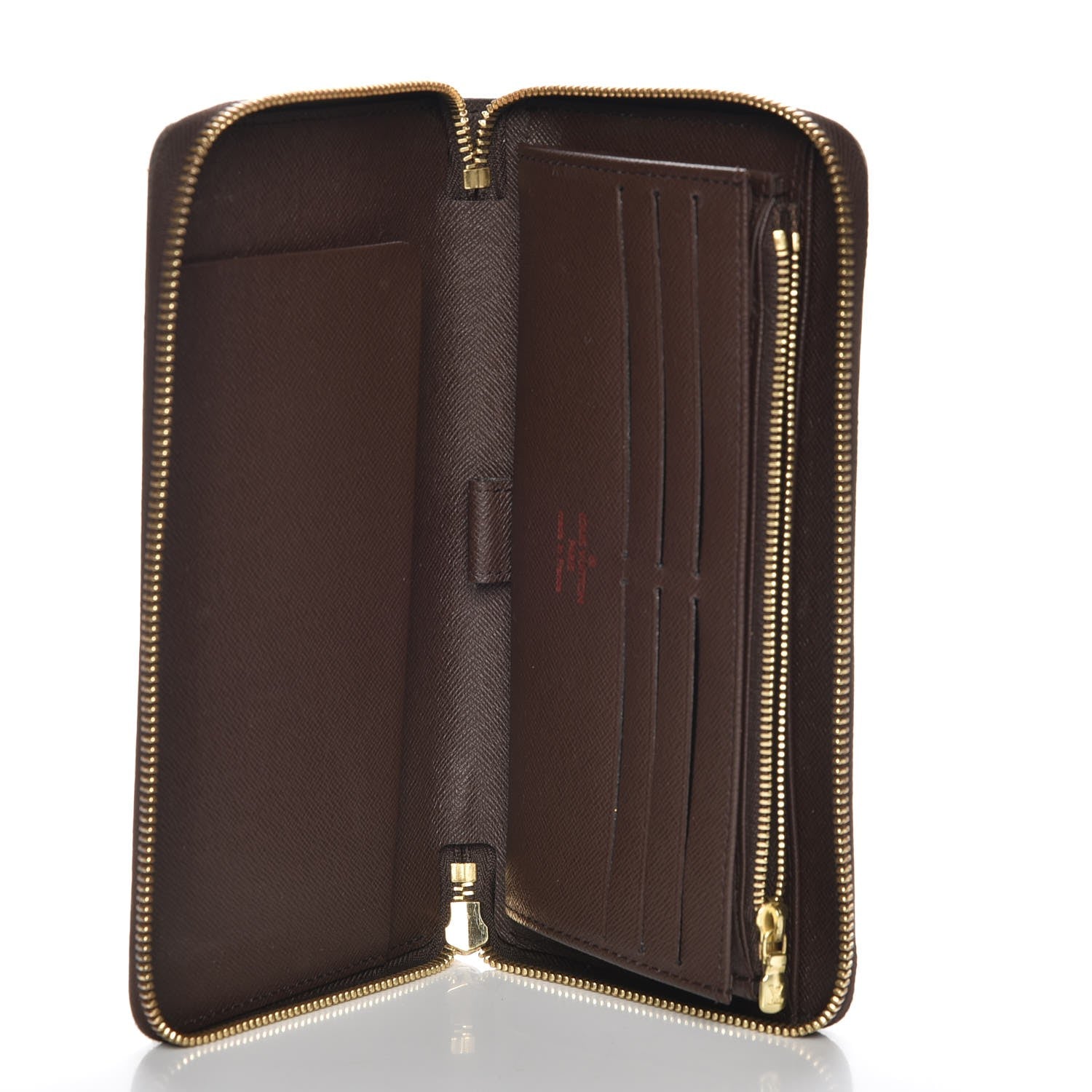 Louis Vuitton Damier Ebene Zippy Organizer Wallet 5 of 7