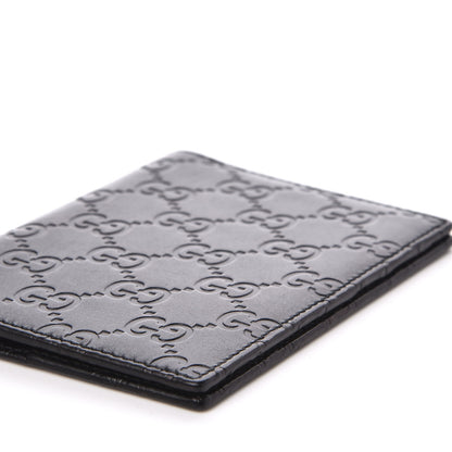 Gucci Guccissima Passport Case Black 7 of 7