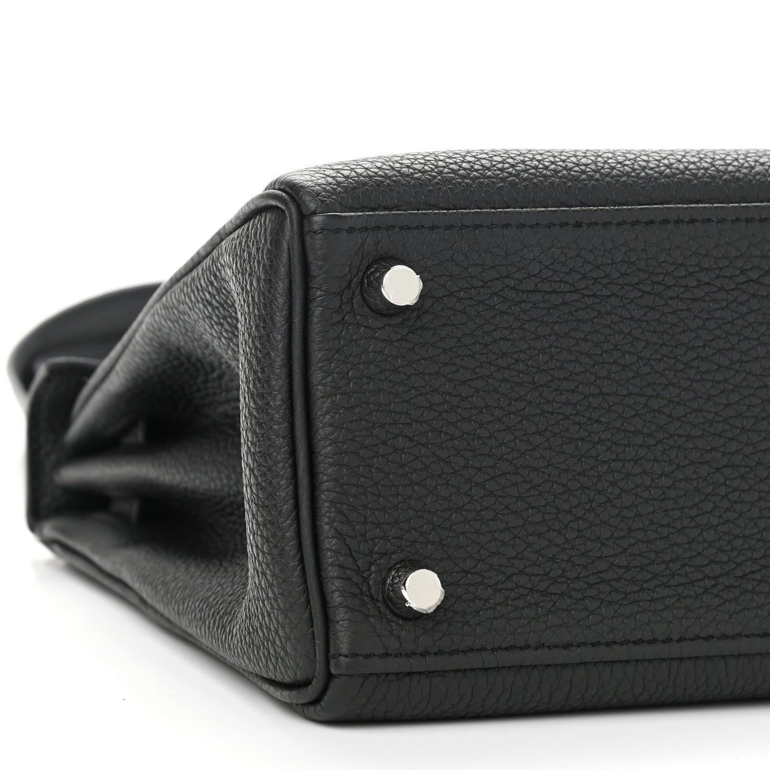 Hermes Togo Kelly Retourne 25 Black 8 of 10