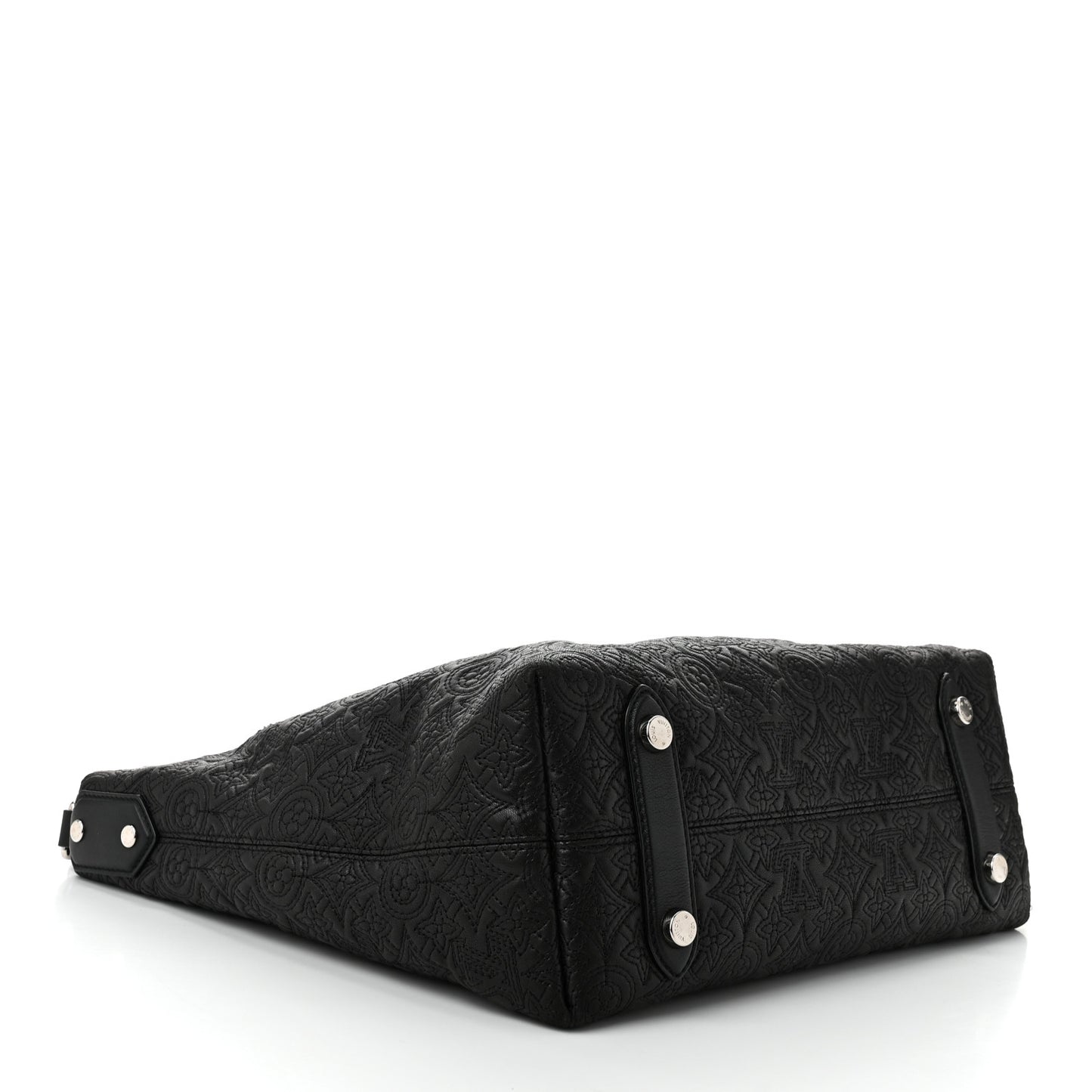 Monogram Lambskin Antheia Hobo PM Black